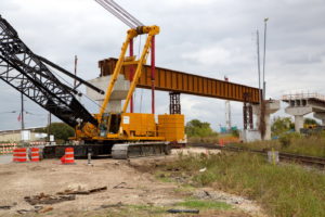 Building of the Choctaw Sub Overpass Haltom City