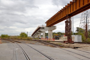 Building of the Choctaw Sub Overpass Haltom City