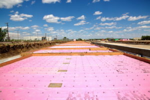 Construction of the new Equipment Maintenance Facility