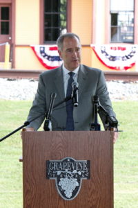 TEXRail Ground Breaking Grapevine Main Street Station Event