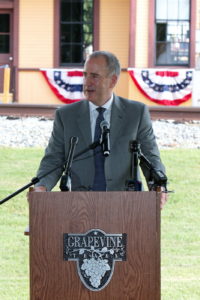 TEXRail Ground Breaking Grapevine Main Street Station Event