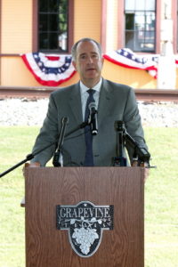 TEXRail Ground Breaking Grapevine Main Street Station Event