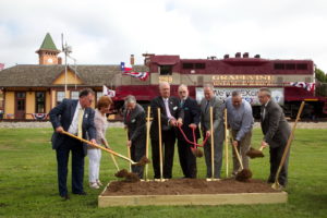 TEXRail Ground Breaking Grapevine Main Street Station Event