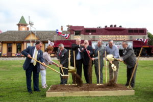 TEXRail Ground Breaking Grapevine Main Street Station Event