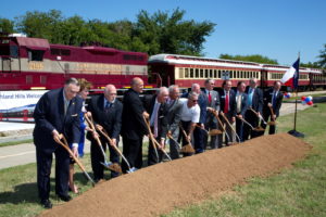 TEXRail Ground Breaking North Richland Hills Event
