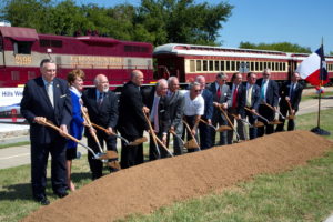 TEXRail Ground Breaking North Richland Hills Event