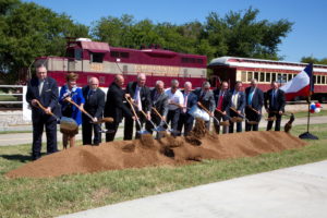 TEXRail Ground Breaking North Richland Hills Event