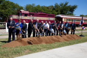TEXRail Ground Breaking North Richland Hills Event