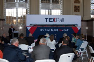 TEXRail Ground Breaking T&P Station Event
