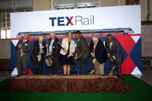 TEXRail Ground Breaking T&P Station Event