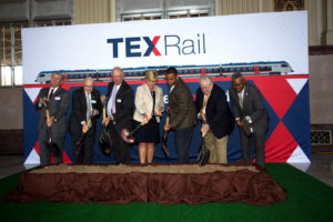 TEXRail Ground Breaking T&P Station Event