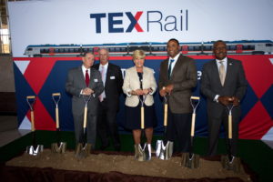 TEXRail Ground Breaking T&P Station Event
