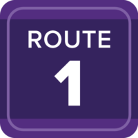 Route 1 - Web Button Route 1 - Web Button