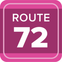 Route 72 Pink - Web Button Route 72 Pink - Web Button