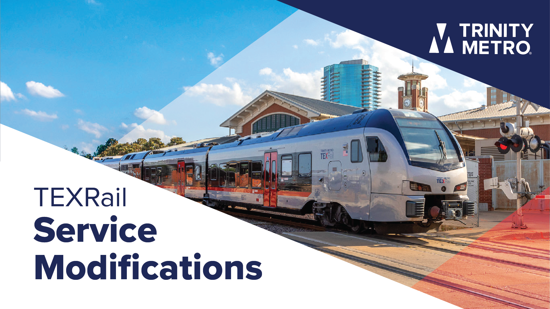 TEXRail Service Disruption